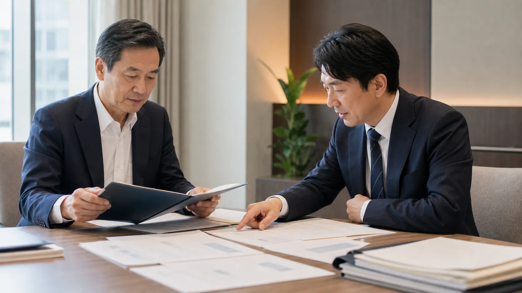 スモールM&Aの注意点や法務面のリスク確認を表すイメージ