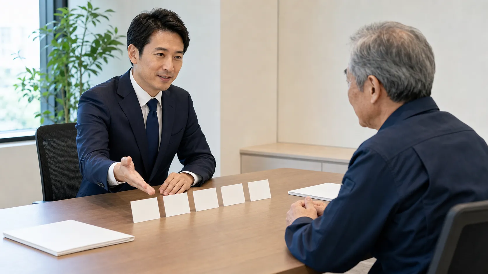 塗装業M&Aの相談から契約までの流れを専門家と確認する経営者