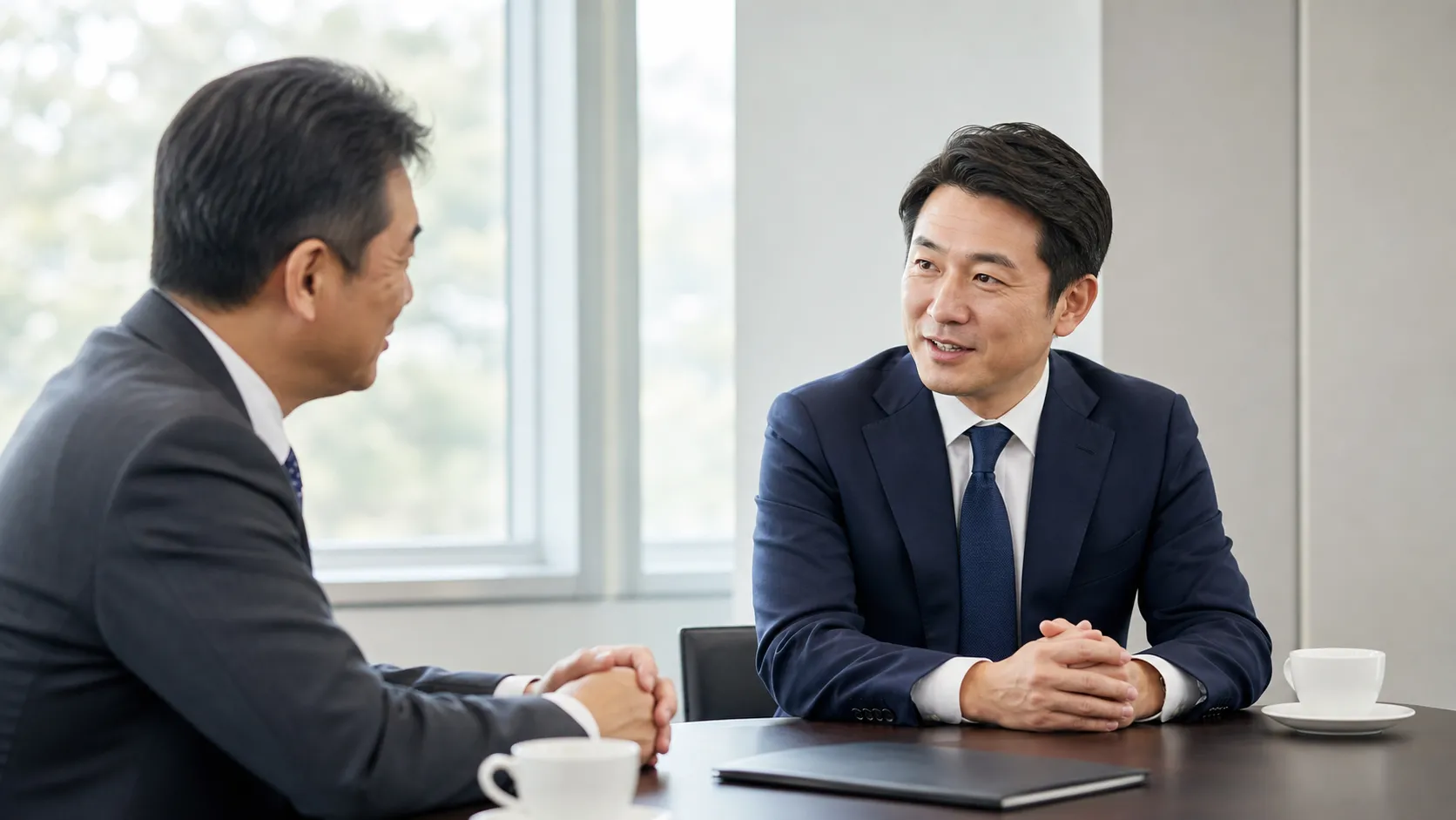 中立的な第三者にM&Aの目的や条件を相談する経営者