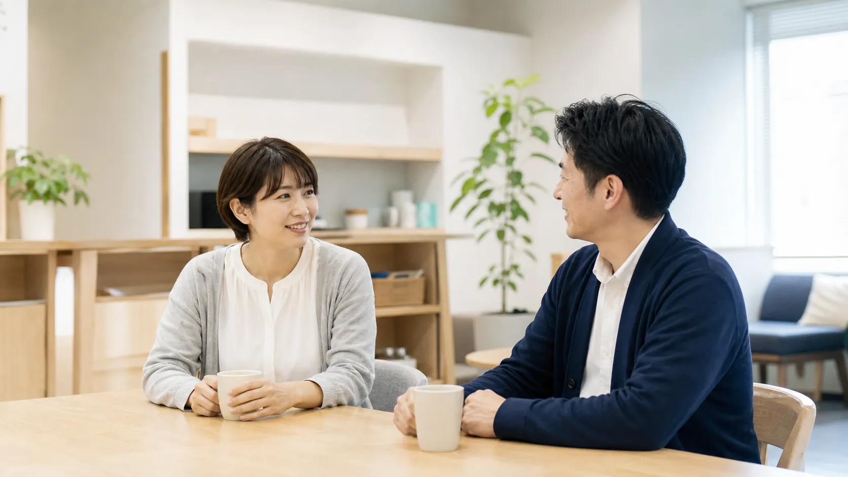 M&Aによる事業承継後も安心して働く福祉施設のスタッフたち
