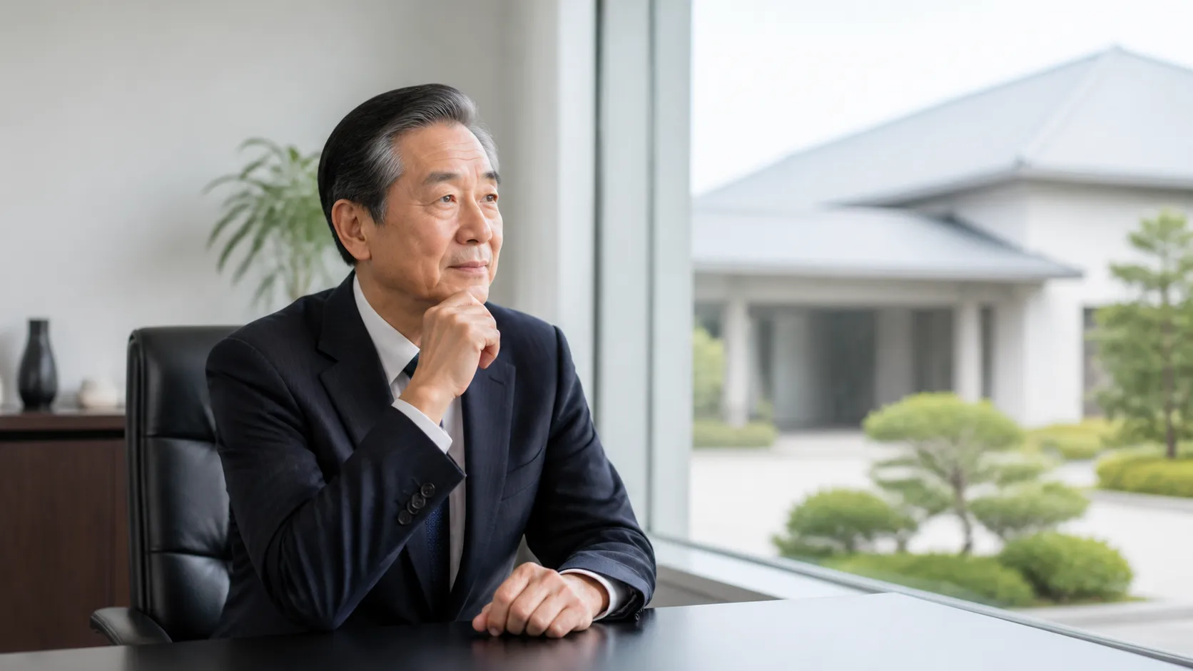 葬儀社のM&Aについて経営者が今後の方向性を考えているイメージ